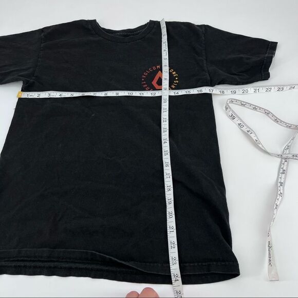 Volcom Stone True To This Mens Small t-‎ shirt black skater Colorful Streetwear - Picture 6 of 6